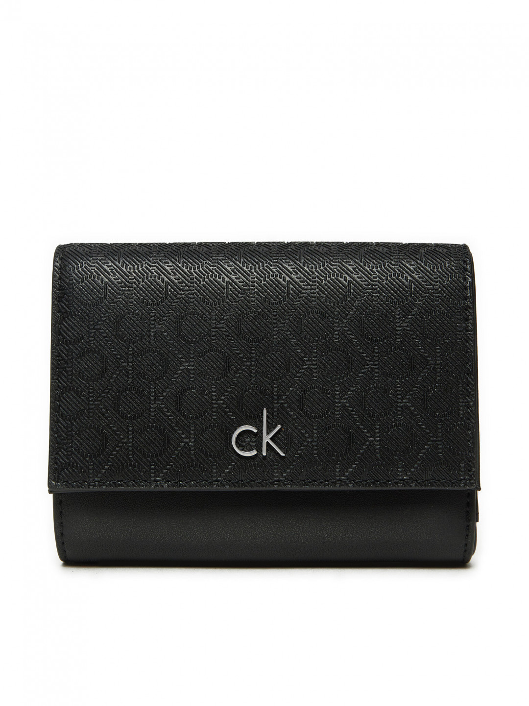 Calvin Klein Malá dámská peněženka Ck Daily Medium Trifold Mono K60K612841 Černá
